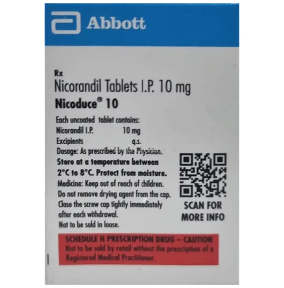 nicoduce 10mg tablet 20's